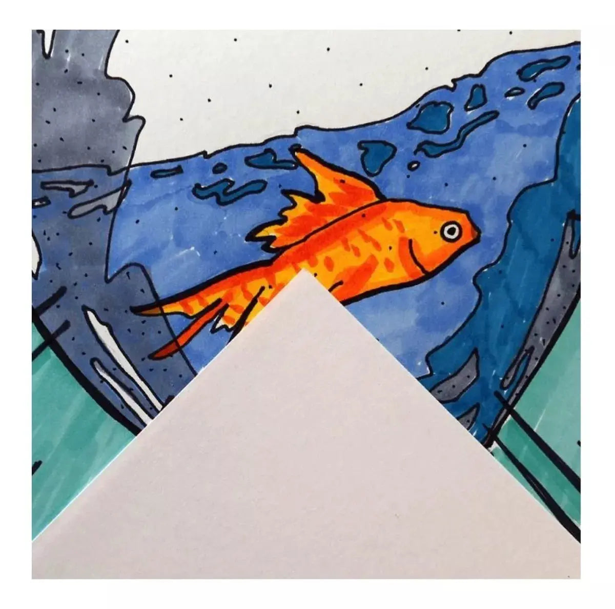 CANSON XL Bristol - Papel A4 de 180 g/m2, muy suave, almohadilla en espiral, lado corto, 50 hojas extra blancas, ideal para artistas profesionales e ilustradores - Canson - vista lateral