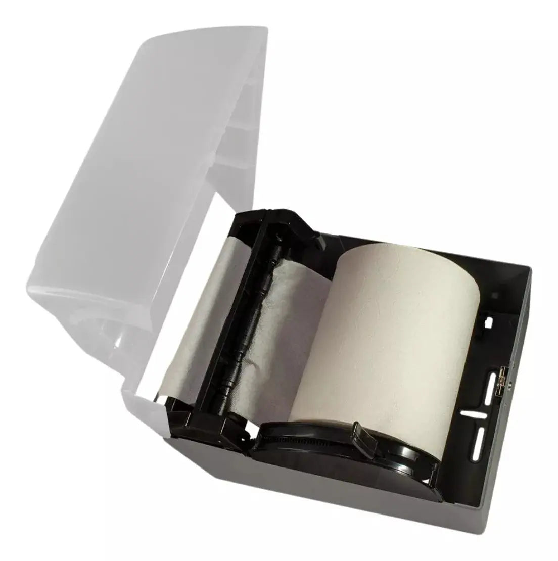 Despachador Toalla Oval Rollo Blanco Uso Rudo Industrial - Oval - detalle