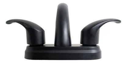 Mezcladora Lavabo Meer Baño Negro Mate Acero Inox 1/4 Vuelta - CNX - empaque