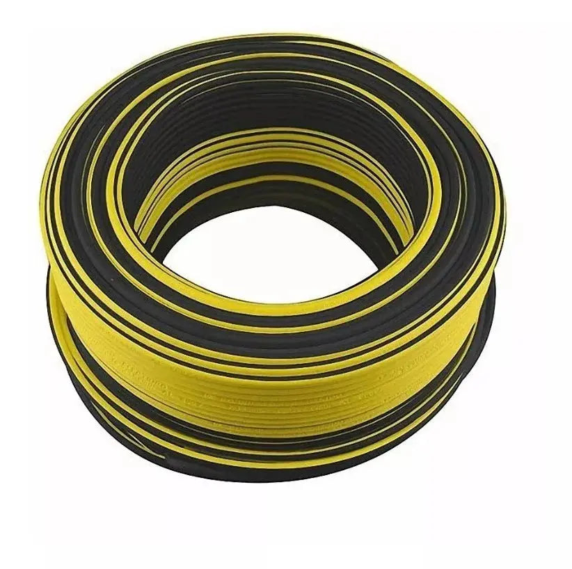 SANTUL, Cable Alucobre, Flexible y Ligero, Antiflama y Resistente, Rollo de 100 metros, Color Negro, Modelo 4082 - Sanelec - detalle