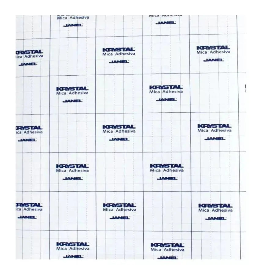 5pz Hojas Mica Forro Adherible Krystal Cuaderno Transparente - Janel - detalle
