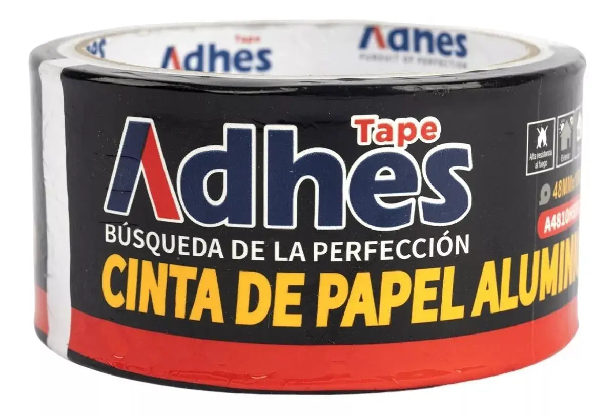 Cinta Adhesiva Aluminio Adhes Impermeable 10m Reparacion - ADHES - contenido