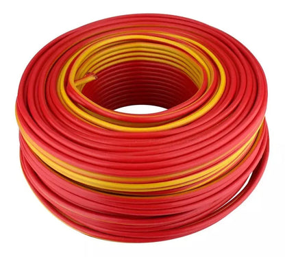Cable Alucobre Keer Longitud 100m Antiflama Calibre 10 Rojo - Kronaline - vista lateral