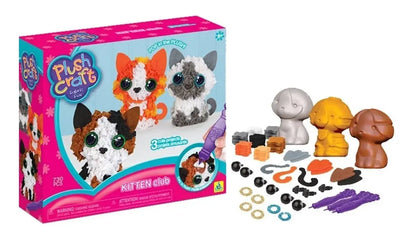 Peluche Armable Club Gatitos Plush Craft Minis Colección - Roel - detalle