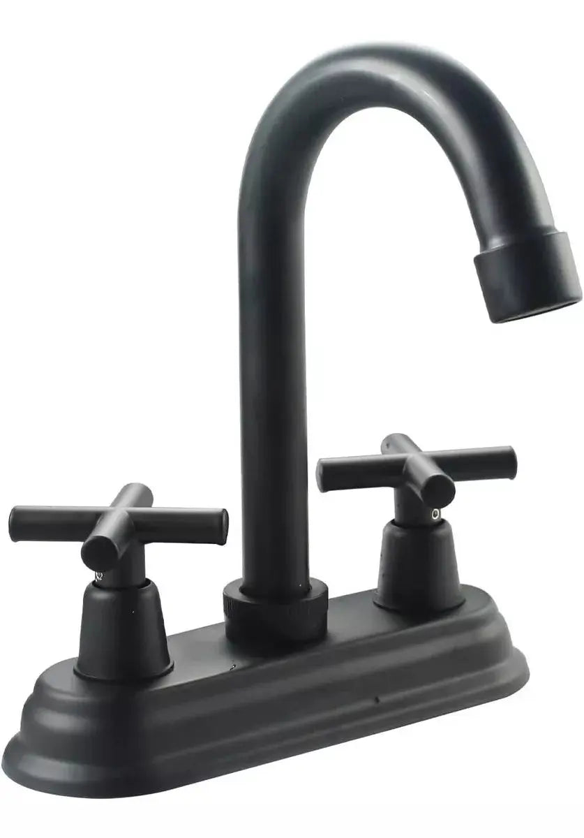 Mezcladora Lavabo Meer Negro Mate Acero Inoxidable - CNX - detalle