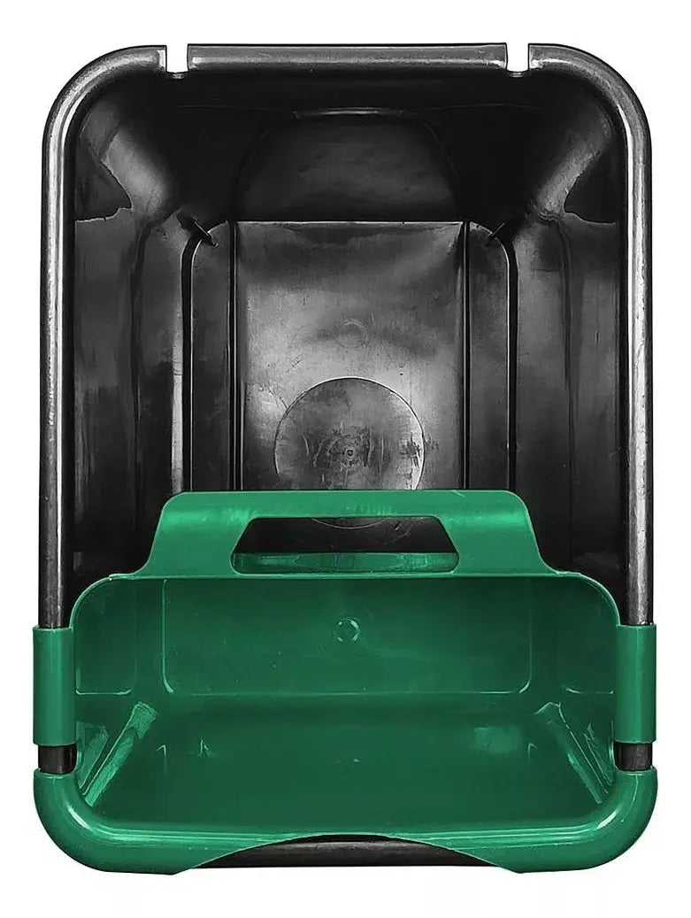 Bote De Basura 17l Negro Con Inserto Para Basura Orgánica - Azor
