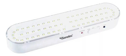 Lampara Led Emergencia Recargable Sanelec 60 Leds 4.5hr 2203 - Sanelec - vista lateral