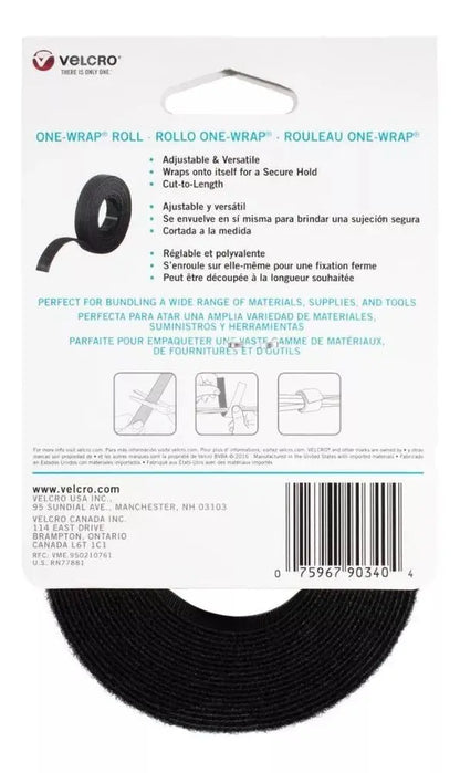 3.6m Correa Adhesiva Velcro ® Cinta Carga Reutilizable - Velcro