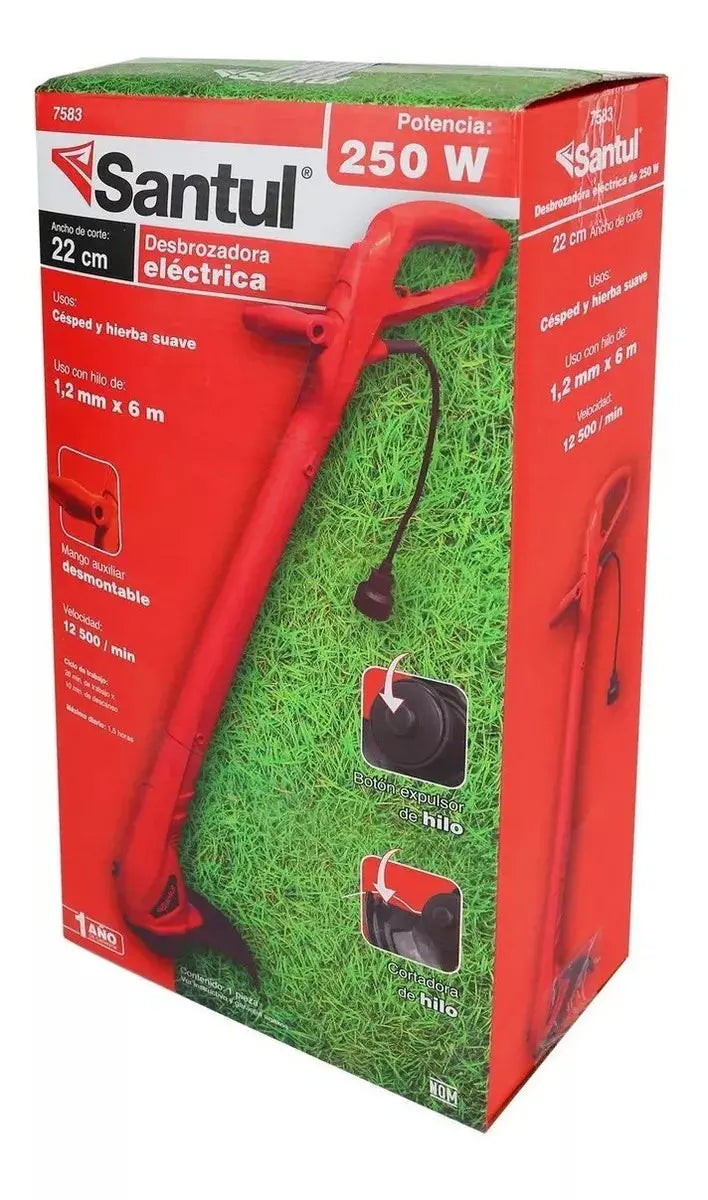 Desbrozadora Podadora Santul Eléctrica 250w Cortadora Pasto - Santul