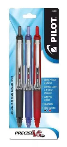 Plumas Retráctiles Pilot Precise V5 Extra Fino 0.5mm - Pilot