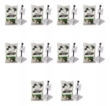 100 Pzas Base Cincho Techtools Autoadherible 3x3cm Blanco - CNX - vista lateral