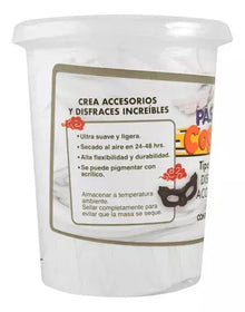 Pasta Moldeable Cosplay Policraft Tipo Espuma Disfraces 400g Color Blanco Blanco - Policraft