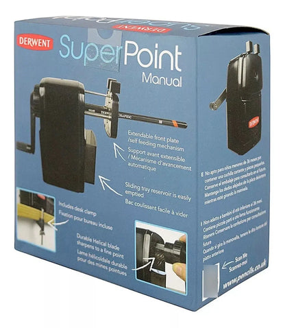 Sacapuntas Profesional Mecánico Manual Derwent Helicoidal - DERWENT - detalle