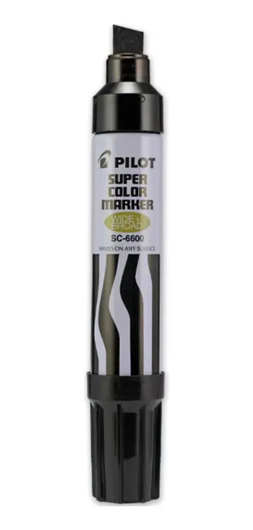 Marcador Jumbo Permanente Pilot Tinta Negra Secado Rapido - Pilot
