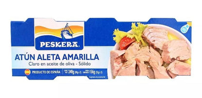 Pack de Atún Aleta Amarilla en Aceite de Oliva 240g - Parker - detalle