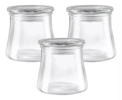 Frasco Vidrio Contenedor Tapa Envase Dulcero Cristal 650ml - Vittori