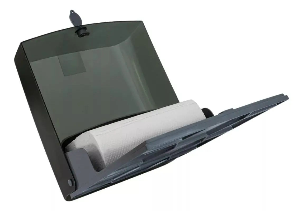 Dispensador Toalla Interdoblada Oval Humo Largo - Oval
