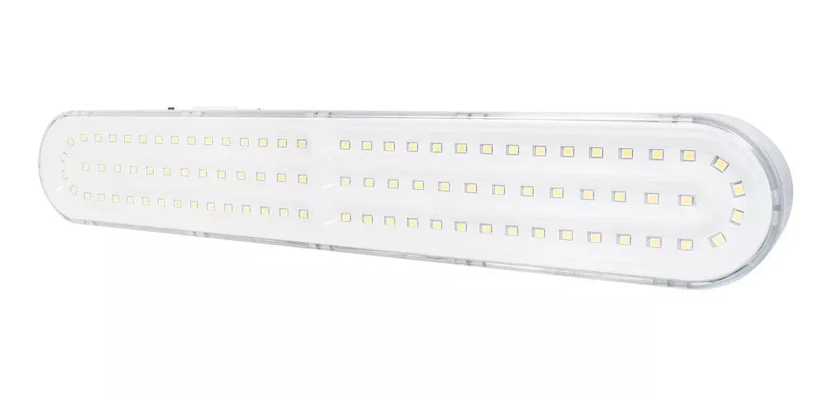Lampara Recargable De Emergencia Sanelec Pro 90 Leds 2204 - Sanelec - vista lateral