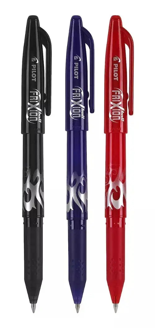 Set 3 Bolígrafo Plumas Pilot Frixion Ball Tinta Borrable Gel - Pilot - detalle