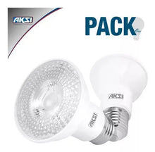 6 Pzs Foco Led Par 20 6w Aksi Luz Blanca 6500k Base E27 - Aksi - vista lateral