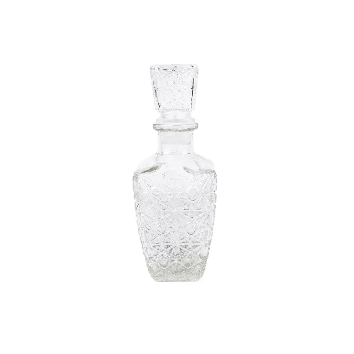 2p Licorera Diamante Grande 500ml Vino Vidrio Cristal Regalo - Vittori - empaque