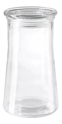 Envase Brocal Tapa Contenedor Frasco Vidrio Cristal 1.2 Lt - Vittori