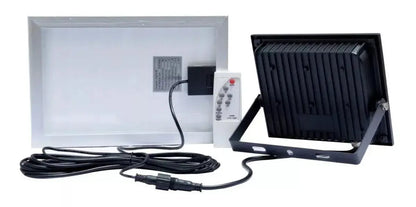 Reflector Solar Led Sanelec 60w Control Remoto Exteriores - Sanelec - detalle