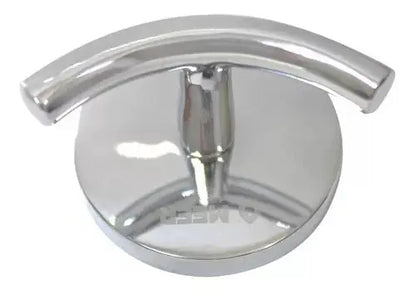 Gancho Doble Para Toalla Cromado Baño Toallero Accesorios Color Plateado - CNX