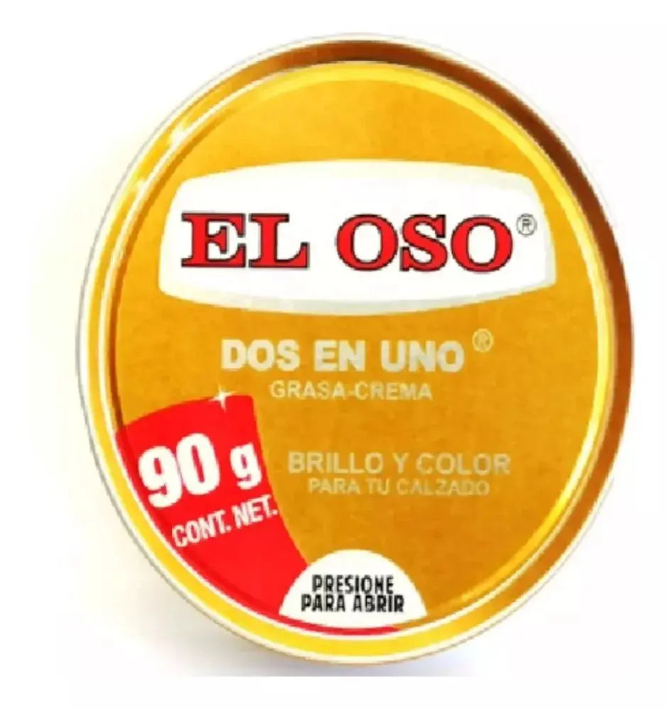 Grasa Calzado El Oso Dos En Uno Colores Elegir 90 G Miel - El oso - vista lateral