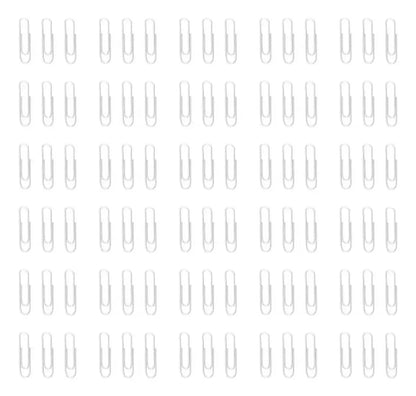 10 Cajas 100 Piezas C/u Clips Estandar Baco No.2 Inoxidable - BACO