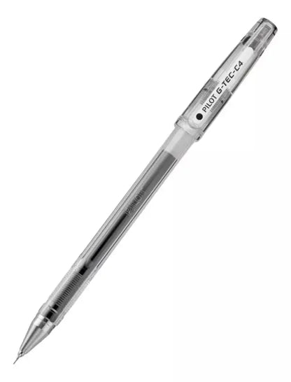 2 Boligrafos Gel Pilot G Tec 0.4mm Extra Fino Tinta Negra - Pilot - empaque