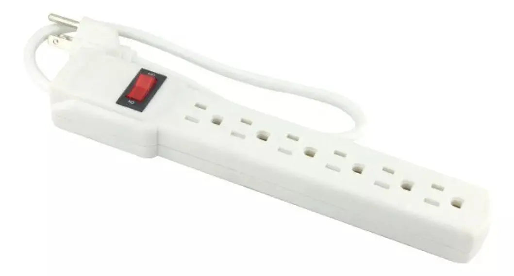 Multicontacto Sanelec 6 Entradas Luz Indicadora Cable 45cm - Sanelec