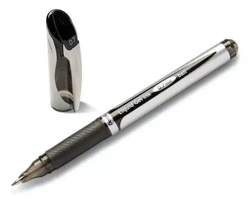 Bolígrafo Pluma Gel Pentel Energel Deluxe Bl57 0.7mm Grip - Pentel - vista lateral