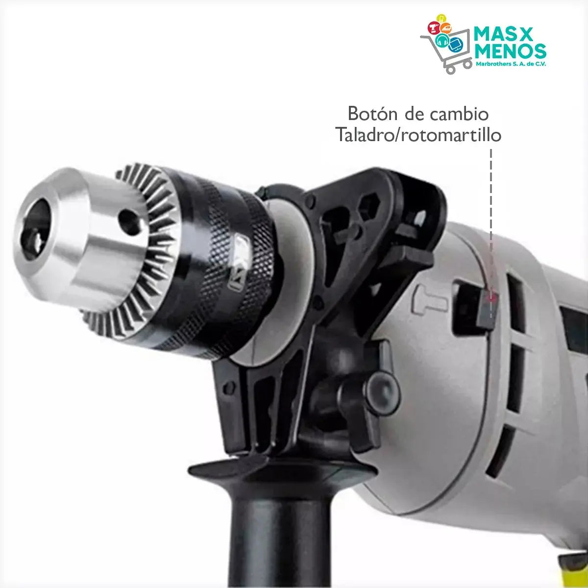Rotomartillo 500W de 1/2" Aksi - Aksi - contenido