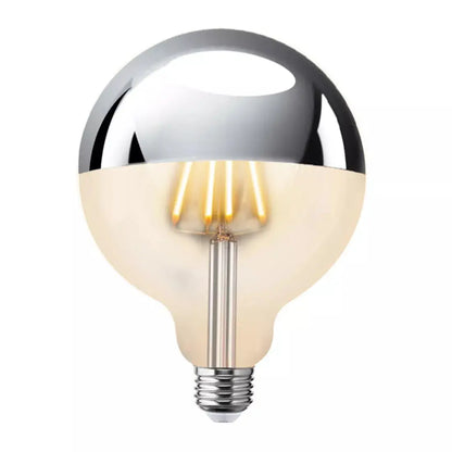 Foco Vintage Led 60w Aksi Filamento Espejo Luz Cálida - Aksi - vista lateral