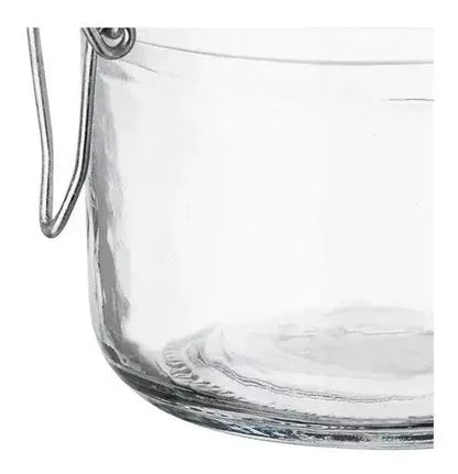 Juego 6 Frascos Especieros Vidrio Brocalitos Tapa Clip 200ml - Vittori - contenido