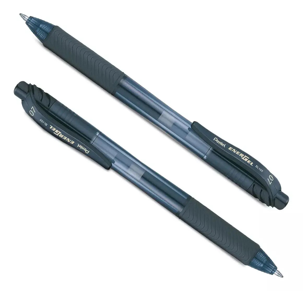 2 Bolígrafos Pentel Energel-x Bl107 Tinta Gel Líquida 0.7mm - Pentel - empaque