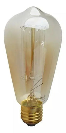 Foco Vintage Edison Sanelec Luz Calida Incandescente - Sanelec