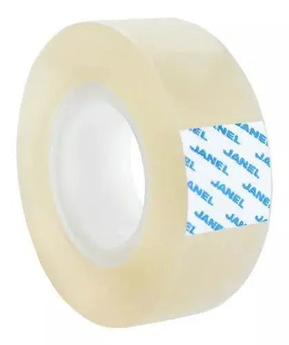 10pz Cinta Adhesiva Janel Transparente 18mmx33m Rollo Chica - Janel - detalle