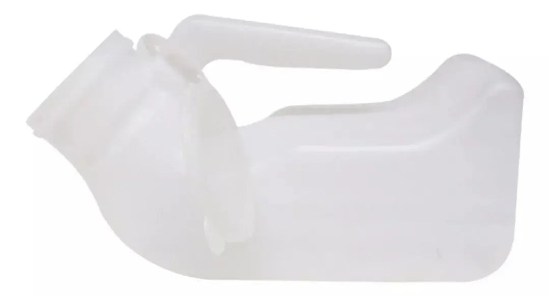 Orinal Pato Masculino Graduado Tapa Translucido 1L Medegen - Medegen - detalle