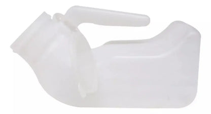 Orinal Pato Masculino Graduado Tapa Translucido 1L Medegen - Medegen - detalle