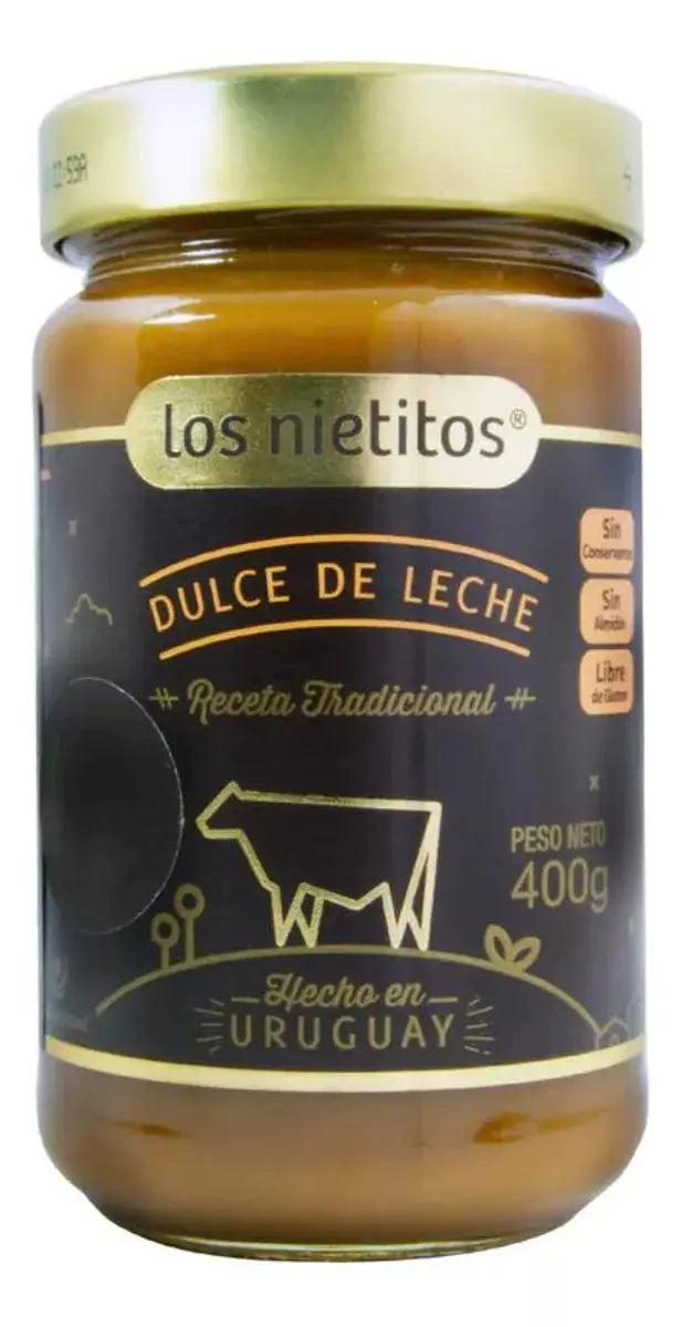 Dulce De Leche Los Nietitos Receta Tradicional 400g Frasco - Los Nietitos