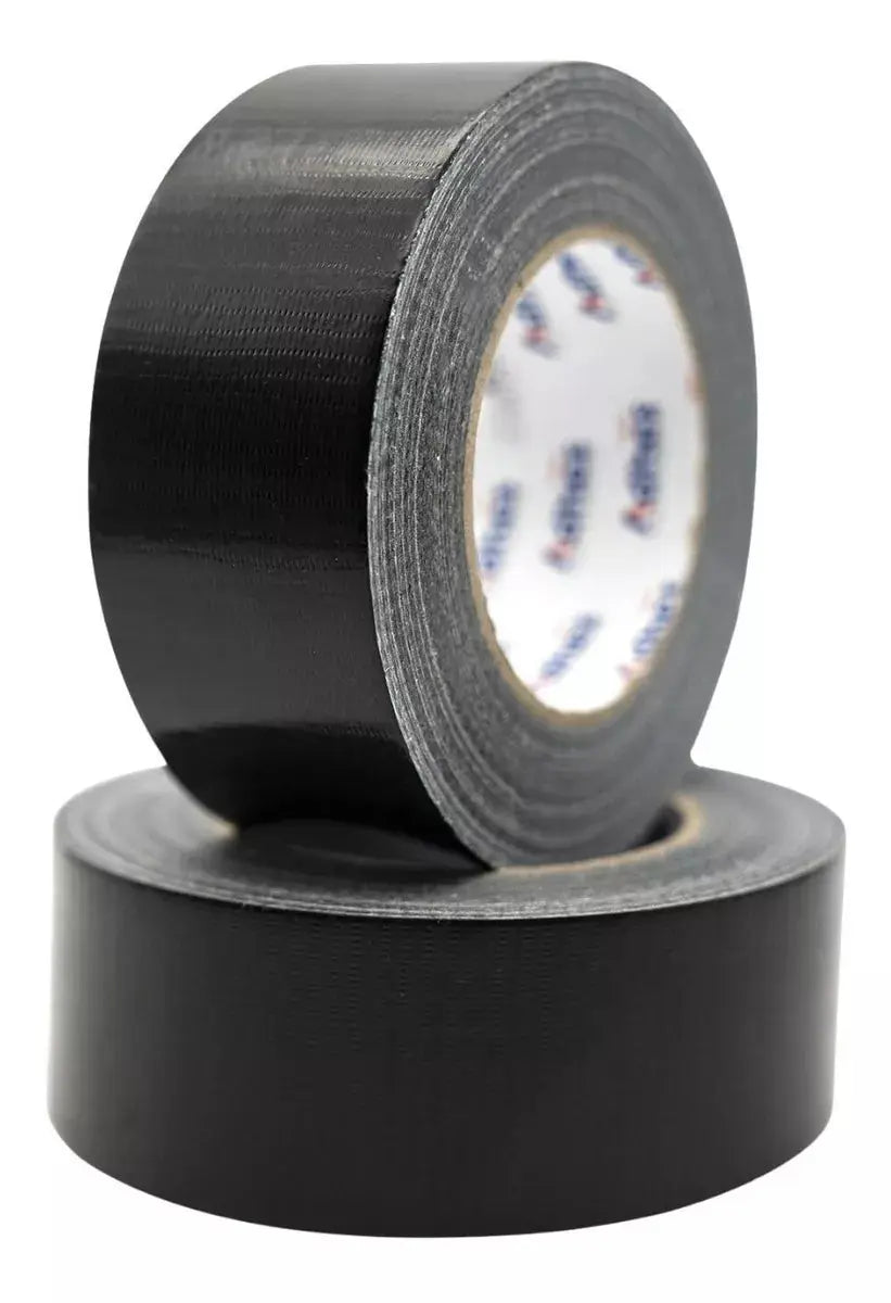 Cinta Adhesiva Americana Adhes Negra 50m Espesor 170 - ADHES - accesorios