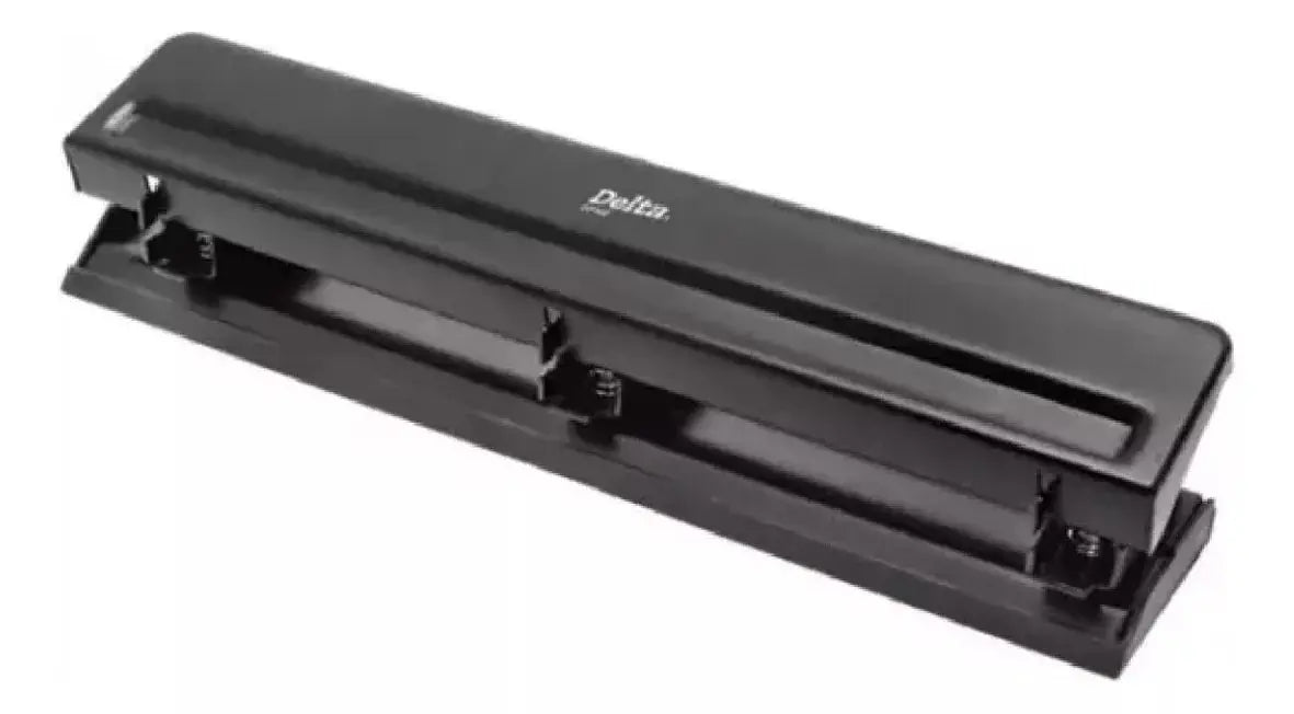 Perforadora Barrilito Tres Orificios Color Negro 12 Hojas - Barrilito