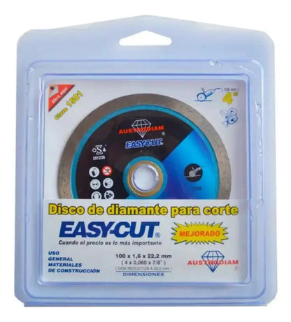Disco De Diamante Austromex 4 1501 Easy Cut - Austrodiam - vista lateral