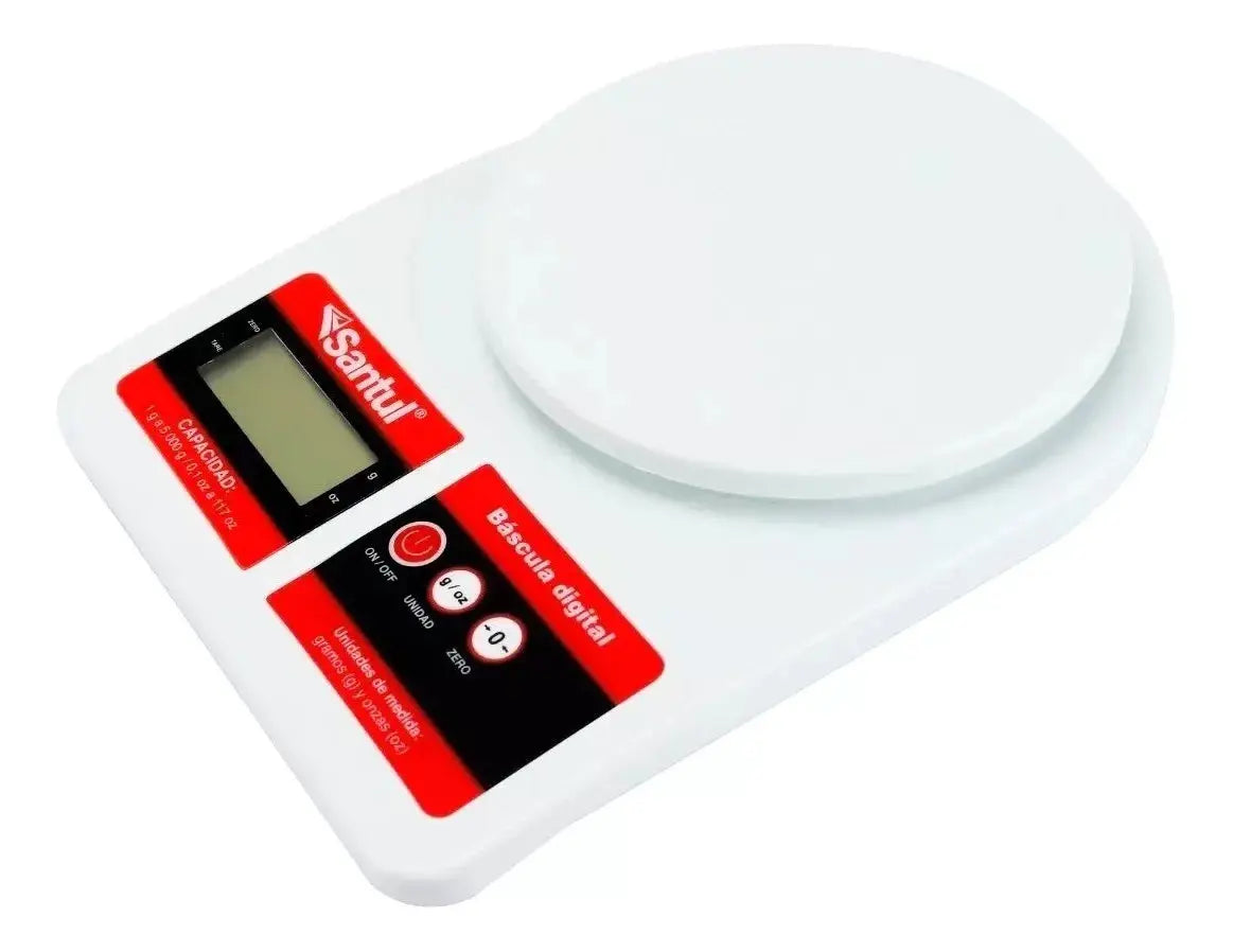 Bascula Digital Cocina Santul Alta Precisión 1g-5kg - Santul - accesorios