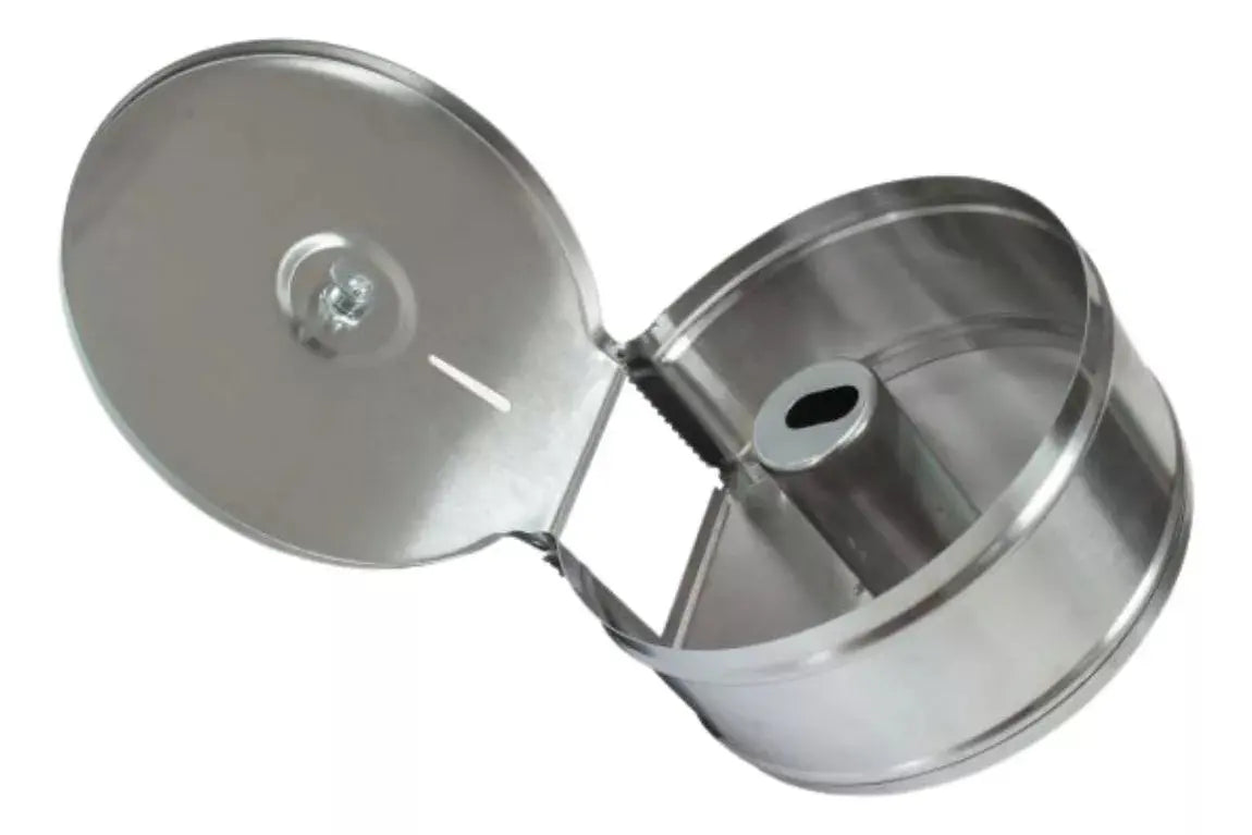 Despachador Papel Junior Inoxidable Uso Rudo Industrial - Oval - empaque