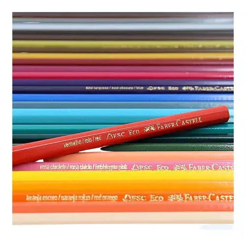 Lápices de Colores Faber Castell Profesional Hexagonal 48 Pz - Faber Castell - vista lateral