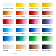 Set 24 Pinturas Oleo 12 Ml Colores Surtidos Arteza - Coveme - vista lateral
