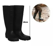 Botas Industrial Calzado Protección Pvc Antiderrapante Negro 10 - Alyger - empaque